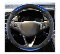 Lenkradschoner Autolenkradabdeckung Für Opel Für Astra K Für Corsa E Karl 2014-2022 Für Crossland X Für Grandland Für Insignia 2017-2022(Blau)