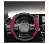 Lenkradschoner Lenkradabdeckung Für Toyota Für Fit Für Yaris Für Corolla Für Chr Für Rav4 Für Hilux Für Aygo Für Auris Für Wish Für Etios Touring(Red S)