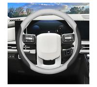 Lenkradschutz Lenkradabdeckung Für Hyundai Für Kona Für Tucson Für Santa Fe Für Sonata Für Palisade 2025(Rund Weiß)