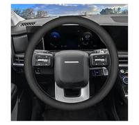 Lenkradschutz Lenkradabdeckung Für Hyundai Für Kona Für Tucson Für Santa Fe Für Sonata Für Palisade 2025(Runde Schwarze Linie)