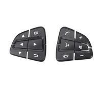 Lenkradsteuertasten Kompatibel Mit Benz Für Vito W447 2016 2017 2018 2019 2020 2021 Lenkrad-Druckschalter 0999050600 0999050700(Black 1 pair)