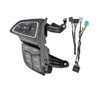 Lenkradtaste Tempomat-Schalter Für Ford Für Focus Mk3 2015-2017 Für Kuga 2017 Audio Bluetooth Tempomat Schalter Lenkrad Taste Bedientasten(Without LIM)