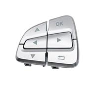 Lenkradtasten Schalter Kompatibel Mit Benz Für V-Klasse Für Vito Für Metris W447 2015-2021 A09990507009107 A09990506009107 Auto-Schalter Lenkrad-Steuertasten(Black,1pcs Left)