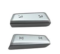 Lenkradtastenschalter Lenkradschalter-Tastenabdeckungsverkleidung Für VW Für Passat B8 Für Tiguan 2 Für Jetta 7 Für T-Cross Für T-Roc T6(3G0959442-1Pair)