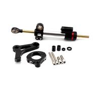 Lenkung Stabilisieren Zubehör CNC-Lenkungsdämpfer-Halterung Für Yamaha XMAX300 XMAX-300 2017-2023 Mit Pufferadapter-Kit Motorrad Dämpfer Halterung(Satz 9)