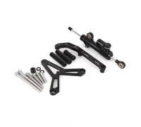 Lenkung Stabilisieren Zubehör Lenkungsdämpfer-Stabilisator Für Yamaha Tracer 9 GT 2021 2022 2023 Lineare Umkehrbare Sicherheitssteuerung Motorrad Dämpfer Halterung(Satz 3)