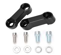Leopacat Motorrad Spiegel Adapter,Motorrad-Spiegelverlängerungen, Montage-Riser-Extender-Adapter, Fahrradspiegel Riser Extender Adapter, Universeller Rückspiegel Seitenadapter, 10 mm Rechtsgewinde
