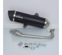 leovince auspuff für roller honda 125 nss forza ohne abs 2017 bis 2020 nero inox
