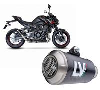 Leo-SBK Schalldämpfer SBK LV-10 Black Edition Edelst. lackiert 15239B Slip-On