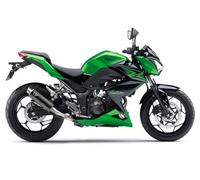 LeoVince Auspuff-Schalldämpfer GP CORSA BLACK E3 KAWASAKI Z 300 / ABS 2015 2016
