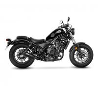 LeoVince Auspuff-Schalldämpfer LV-10 BLACK E4/5 HONDA CMX 500 REBEL 2017 2024