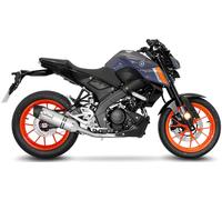 LeoVince Komplettanlage Edelstahl SBK LV ONE EVO für YAMAHA MT-125 / XSR 125 / YZF-R125 mit Katalysator