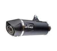 Leovince SBK Nero Inox Auspuff für Honda 125 Forza 2021+ Euro 5 (Carbonkappe) (