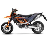 Endrohr LEOVINCE LV One Evo KTM 690 Smc R 2019 2020 2021 Inox /Carb