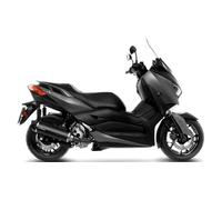 LeoVince SLIP-ON Edelstahl SBK NERO für YAMAHA X-MAX 300/IRON MAX mit Katalysator