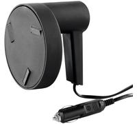 Lescars Scheibenkratzer: Elektrischer 12-V-Eiskratzer für Kfz, 3 rotierende Kunststoff-Schaber (Elektrischer Scheibenkratzer, Eiskratzer Auto, Windschutzscheiben)