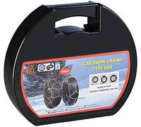 Lescars Schnee Kette: Schneeketten Größe XL für Reifen 235/55 R16 u.v.m., inkl. Transportbox (Autoubehör, Auto Zubehör, Anti Rutsch)