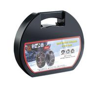 Lescars Schneeketten Anfahrhilfe: Schneeketten Größe M für Reifen 205/55 R16 u.v.m. (Anfahrhilfe Schnee, Anti-Rutsch, Lescars Schneekette)
