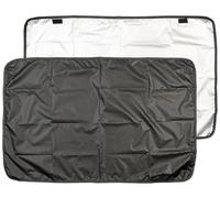 Lescars Sonnenblende: 2er-Set Universal-Auto-Sonnenschutz, mit Magnet-Fixierung & UV-Schutz (Sonnenschutz Auto Heckscheibe, Kinder, Golf)