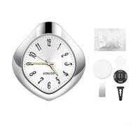 Leuchtende Auto-Uhr mit Aromatherapie-Funktion, elektronisches Quarz-Armaturenbrett für Nachtsichtbarkeit, für die Montage am Lüftungsgitter oder am Armaturenbrett (B)