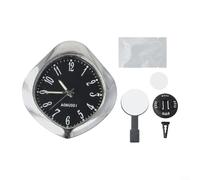 Leuchtende Auto-Uhr mit Aromatherapie-Funktion, elektronisches Quarz-Armaturenbrett-Stück für Nachtsichtbarkeit, für Auto-Lüftungsgitter oder Armaturenbrett-Montage (C)