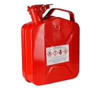 Lex Kraftstoffkanister Benzinkanister Metall Dieselkanister Reservekanister rot 5L : 5 Liter : Rot - 10048173