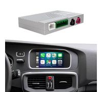 LEXXSON Wireless CarPlay Decoder Box für Volvo V40 V60 S60 XC60 S80 2015-2018 mit 7 Zoll Bildschirm, Kabel/Wireless Android Auto Bluetooth Navigation WiFi Fabriksteuerung, Plug & Play
