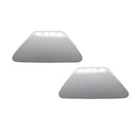 LFDTO 2Pcs Auto Scheinwerfer Waschanlage Düse Abdeckung Sprayer Kappe Fit for BMW 5 F10 Limousine F11 Fit for Wagon 520 523 525 528 530 535 550 2010 2011 2012 2013(Space Grey LH RH)