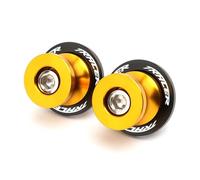 LFDTO Passend for Yamaha Tracer 700 900 7 9 GT Mt07 Mt09 2016-2022 2023 CNC Schwinge Schwinge Spool Slider Schrauben Ständer 6MM Schrauben Zubehör(Tracer Gold)