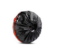LgeQWWs Auto-Ersatzreifen-Abdeckung,Auto-Reifen-Aufbewahrungstasche,Auto-Ersatzreifen-Zubehör,für Jeep Renegade/Renegade BU,Red with S Size