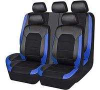 LGXYLF Autositzbezüge für Ford Focus St Mk4 Focus Mk2 S Focus MK2 MK3 MK4 Focus MK2 2000-2024 Ledersitzbezüge Wasserdichtes Full Set Sitzbezüge Auto Zubehör,Black-Blue