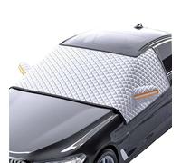 LGYDFDC Auto Frontscheibenabdeckung Winter für Skoda Scala 2019-2023,Halbgarage für Auto Wasserdicht,Winddicht,Staubdicht,Kratzfest,UV-Schutz,Windschutzscheibe für Winter