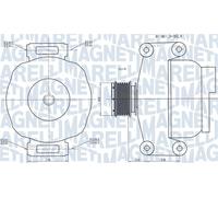 Lichtmaschine Generator Lima MAGNETI MARELLI 063731489010 14V für MERCEDES W202