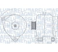 Magneti Marelli Lichtmaschine 063731501010 – 14V 100A für OPEL
