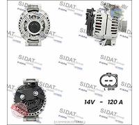 DENSO Lichtmaschine Alternator FORD C-MAX FOCUS II KUGA I VOLVO C30 V50 TDCi