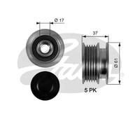 1x Generatorfreilauf GATES OAP7102 passend für SEAT VW