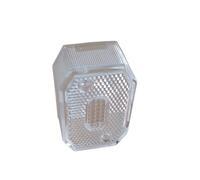 Lichtscheibe Aspöck Flexipoint 1 weiß - Ersatzglas neu - 18-8165-027