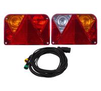 Lichtset: DOBPLAST Rücklichter + MANTES 7m 7-PIN Kabelbaum