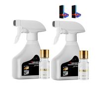 Lifesparking Scheinwerfer-Restaurierungsspray, 180 ml Autoscheinwerfer-Reinigungsset, Scheinwerfer-Aufbereitungsset, ohne Schleifen oder Demontage (2pcs)