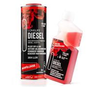 LIFETIME Longlife Diesel Additiv Konzentrat Pro-Line für 1.500l | Diesel Zusatz | Nachfüll-Set | Diesel Reiniger I Diesel Systemreiniger I DPF Reiniger I Diesel Injektor Reiniger I 500ml + 1.000ml