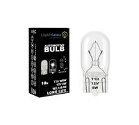 Light Galaxy ... Ihr Lichtlieferant 10x Standlicht T10 Lampe W5W 12V 5W Glassockellampe W2.1x9.5d Parklicht Birne Positionslicht Innenraumbeleuchtung Auto