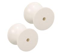 LIGHTAOTAO Bootsanhänger Rollen 2 Stück Kunststoff Ersatzrollen mit Verschleißfestigkeit und Stabiler Konstruktion für Yacht und Motorradanhänger