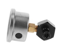LIGHTAOTAO Öldruckanzeige Kraftstoffdruckregler 3/8 Adapter Aluminiumlegierung Kfz Auto Zuverlässiges Messgerät mit Inline Adapter