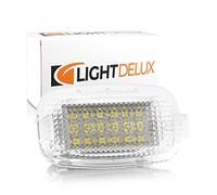 LIGHTDELUX LED Fußraumbeleuchtung, Kofferraumbeleuchtung, Türeinstiegsleuchten, Handschuhfach Plug&Play