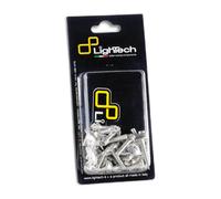 Schraubensatz Rumpf LIGHTECH Silber für BMW S 1000 RR 2015-2016