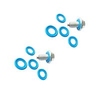 Limtula 2 Stück magnetische Ölablassschrauben, 75 mit starkem Magnet 55577568 090-948, 090-948CD für Motorschutz, magnetische Ölablassschraube
