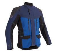 Lindstrands Storbo Motorrad Textil Jacke, blau, Größe 54 für Männer