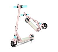 LINGDA 6.5" Elektroroller pink 130W E-Scooter (6,5 Zoll, Rosa)