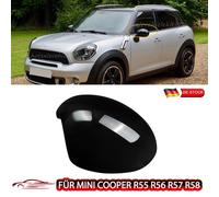 Links Spiegelkappen Außenspiegel Kappen für MINI COOPER R55 R56 R57 R58 Schwarz
