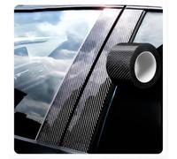 lioidres einstiegsleisten kohlefaser Aufklebe. Für VW T-Cross T-ROC Sport Caravelle Sharan 2000-2025 3D Selbstklebend Autofolie aus Vinyl (3cm,5cm,7cm,10cm),C 7CM